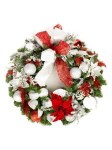 Scarlet Snow Wreath